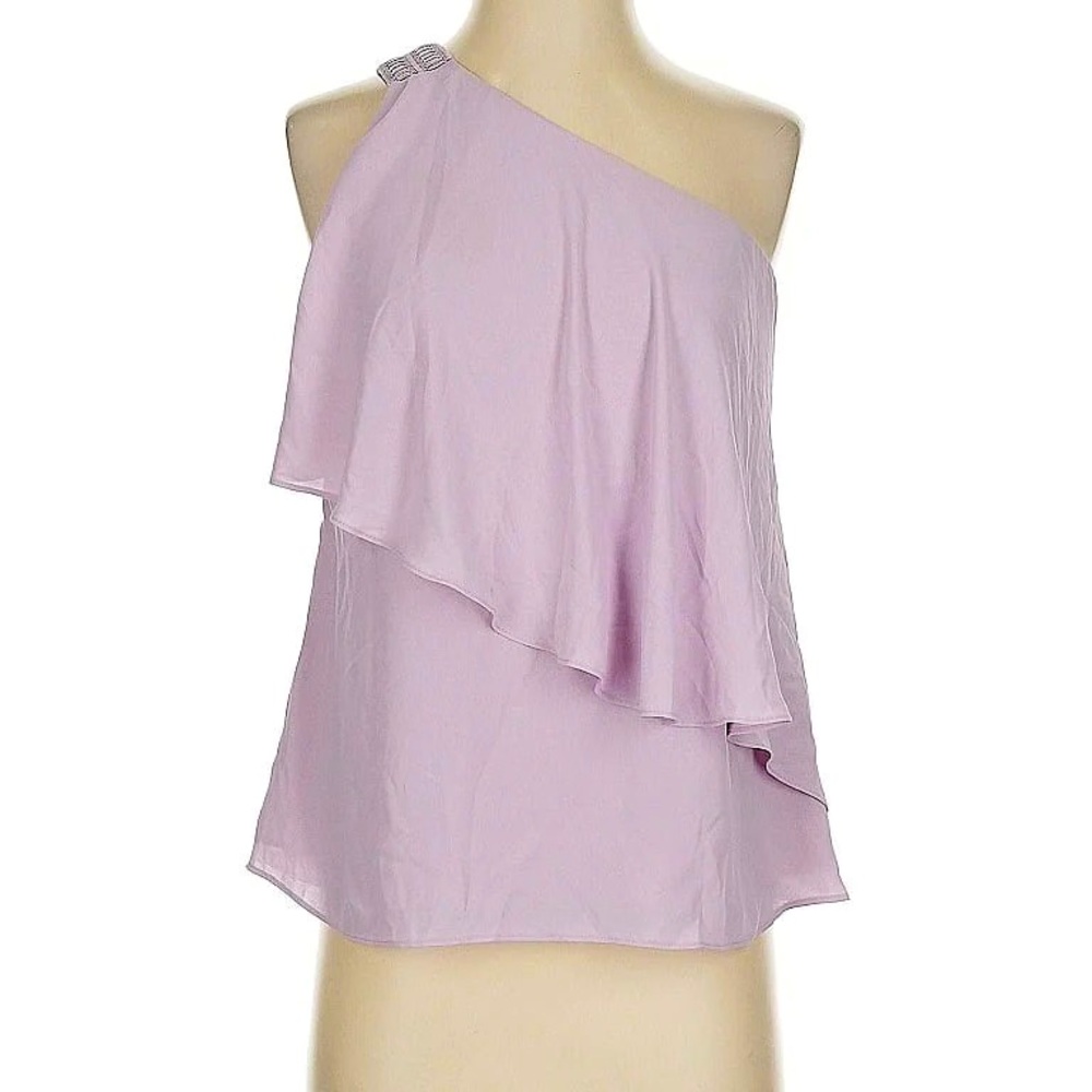 Light purple one shouldered top
